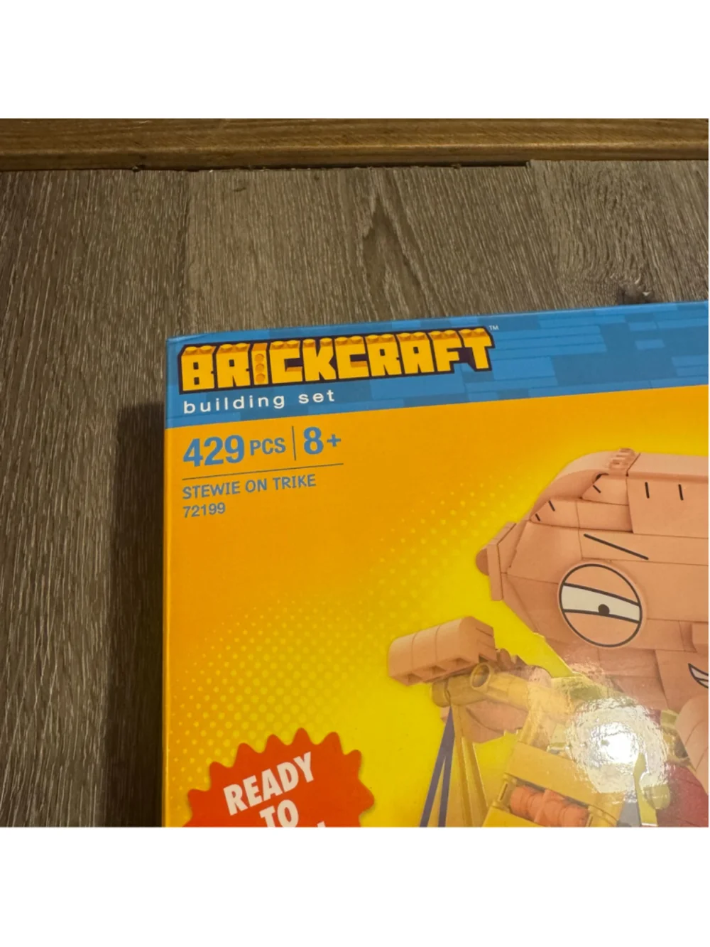 Brickcraft Family Guy Stewie on Trike Building Set New Sealed Nwt
